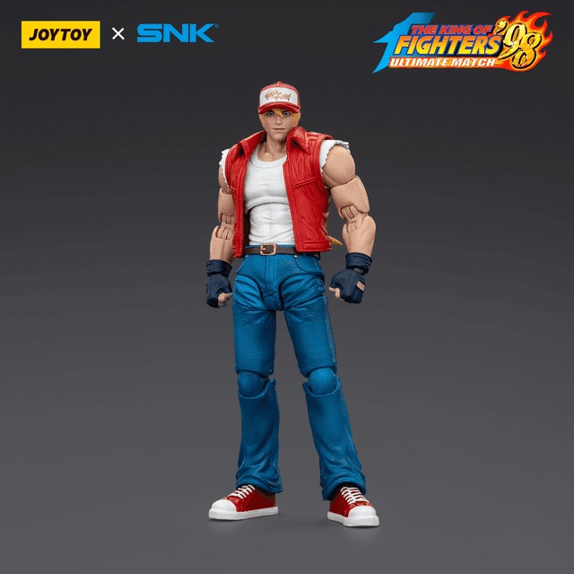 [Pre-Order] King of Fighters' 98UM - Fatal Fury Team Terry Bogard 1/18 Action Figure